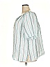 Talbots 100% Linen Teal Short Sleeve Blouse Size 2X - photo 4