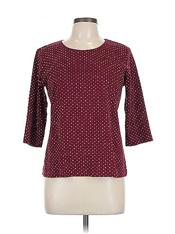 Christopher & Banks 3/4 Sleeve T-Shirt (view 2)