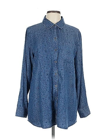 Christopher & Banks Long Sleeve Button-Down Shirt (view 1)