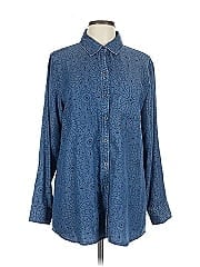 Christopher & Banks Long Sleeve Button Down Shirt