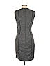 H&M Chevron-herringbone Gray Cocktail Dress Size 10 - photo 2
