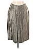 Albert Nipon Metallic Silver Gray Formal Skirt Size 6 (petite) - photo 2