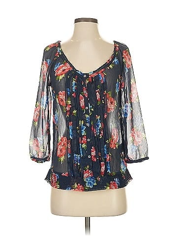 Gilly Hicks 3/4 Sleeve Blouse (view 1)