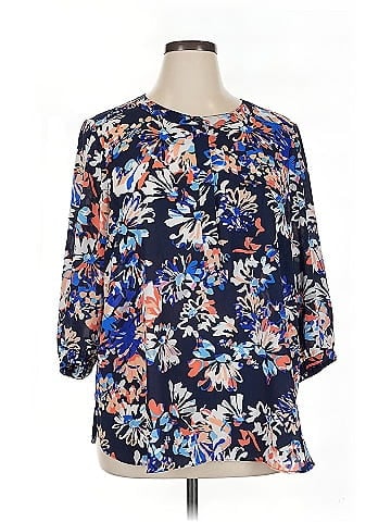 NYDJ 3/4 Sleeve Blouse (view 1)