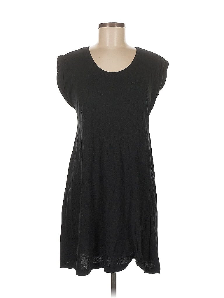 Pre-owned H&m Casual Dress In Black