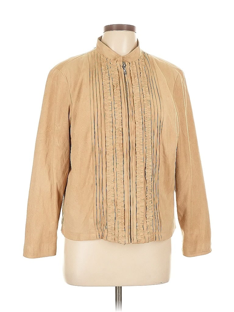 Click to view more detailed imagery on our partner's website Pre-owned Coldwater Creek Jacket In Brown