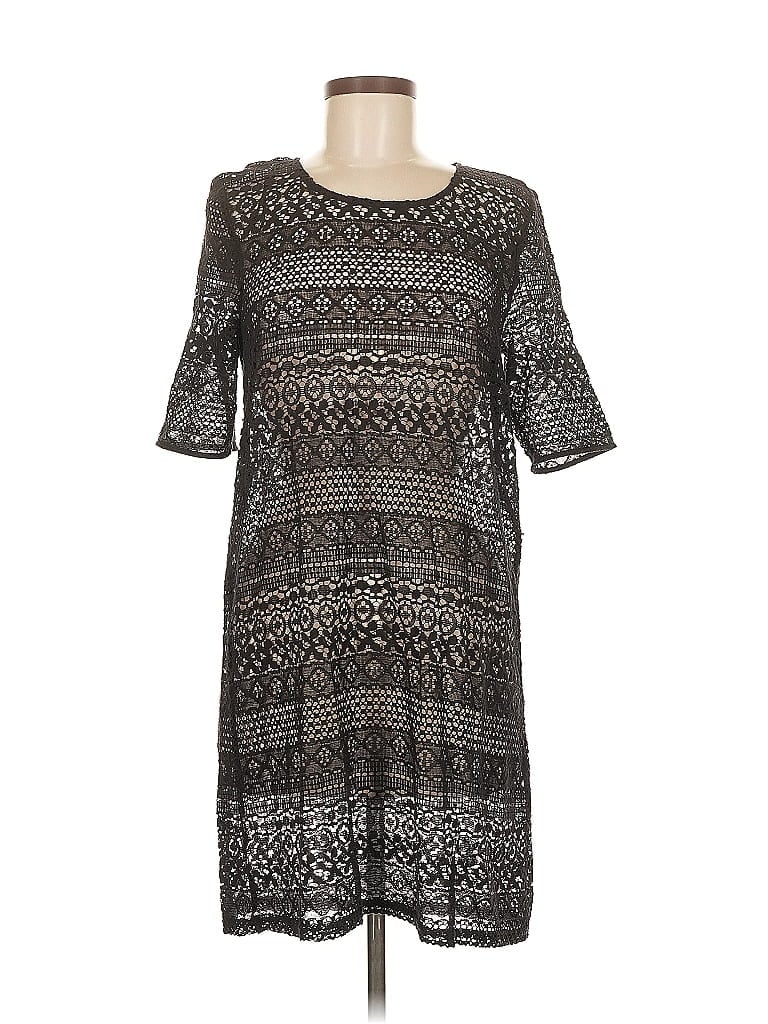 Pre-owned H&m Casual Dress In Gray