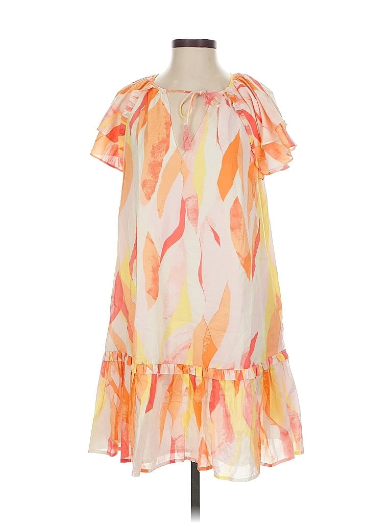 Click to view more detailed imagery on our partner's website Pre-owned Elan Casual Dress In Orange