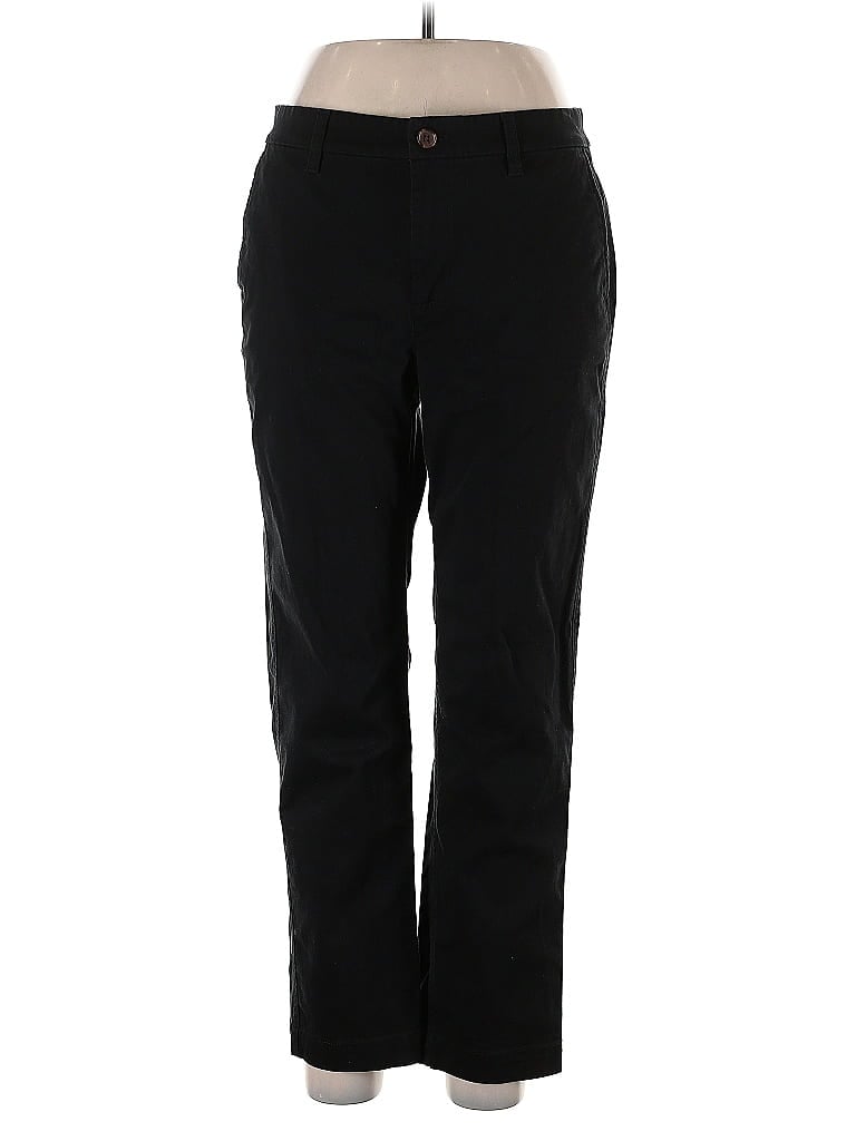 Pre-owned J.crew Factory Store Casual Pants In Black