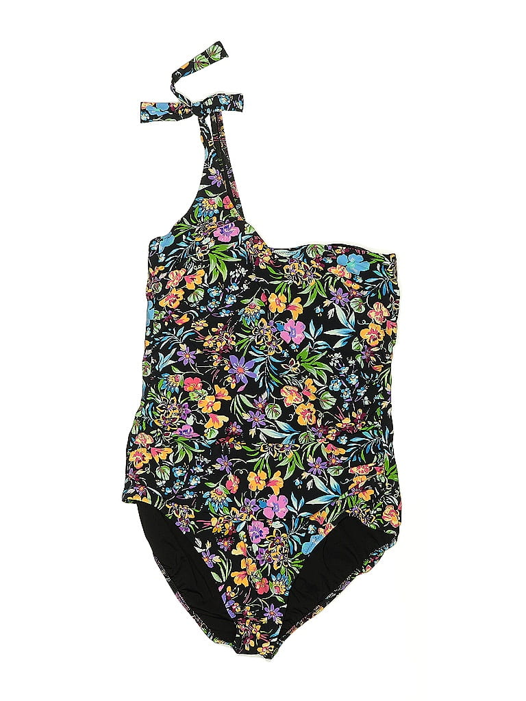 Profile By Gottex Women's Surplice One Piece Swimsuit Traje De Baño De
