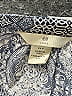 H&M L.O.G.G. 100% Viscose Paisley Blue Casual Dress Size S - photo 6