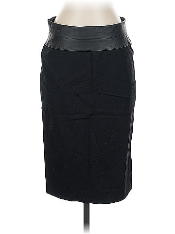 Lafayette 148 New York Faux Leather Skirt (view 1)