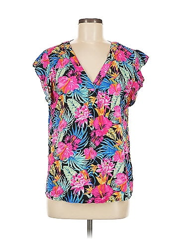 Anne Carson Short Sleeve Blouse (view 1)