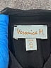Veronica M. Solid Black Casual Dress Size M - photo 6