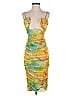 Assorted Brands Tie-dye Yellow Cocktail Dress Size XS - photo 1