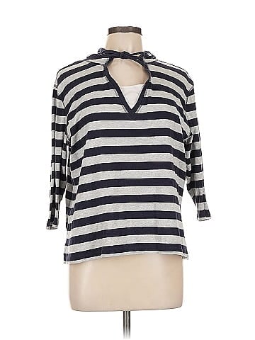 Karen Scott Sport 3/4 Sleeve T-Shirt (view 1)