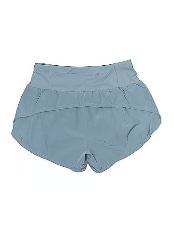 Unbranded Solid Blue Athletic Shorts Size L