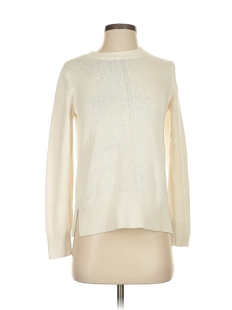 Pre-owned Banana Republic Pullover Sweater In White