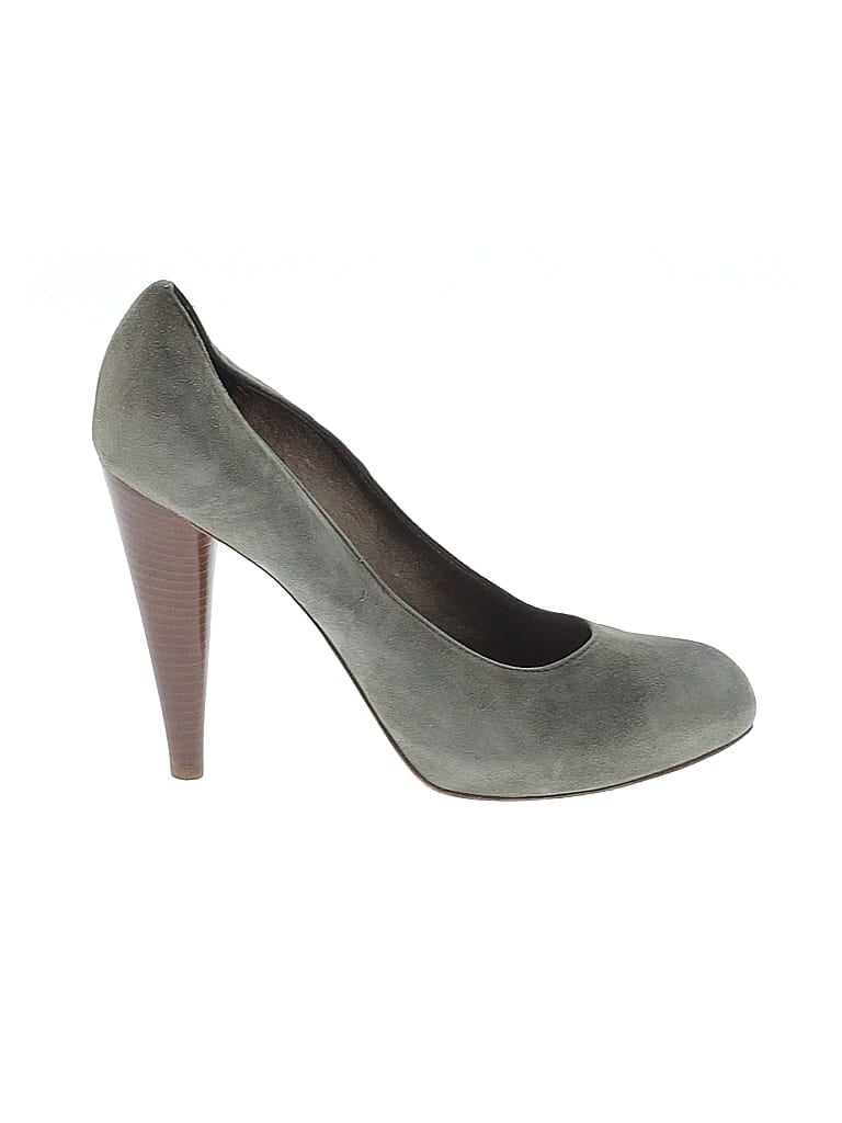 Pre-owned 7 For All Mankind Heels In Gray