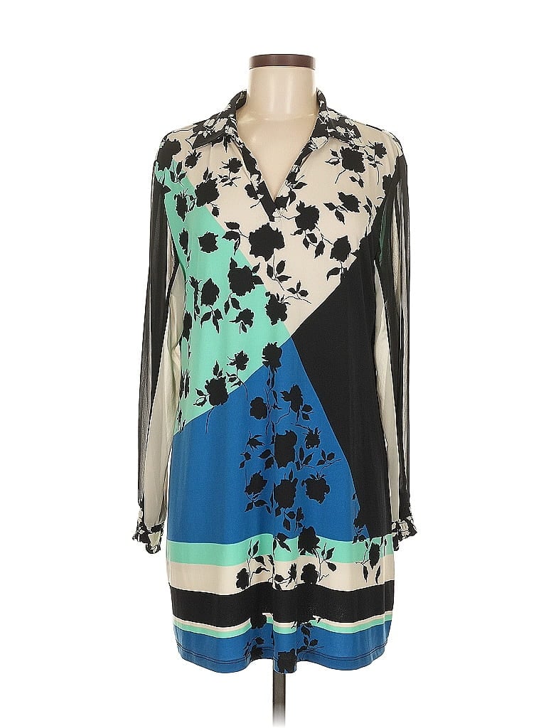 Pre-owned Style & Co Casual Dress In Green