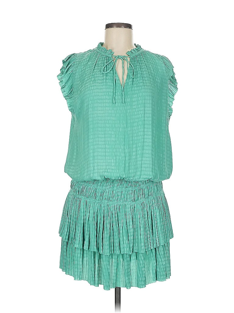 Current Air 100% Polyester Teal Casual Dress Size M - photo 1