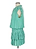 Current Air 100% Polyester Teal Casual Dress Size M - photo 4