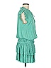 Current Air 100% Polyester Teal Casual Dress Size M - photo 3