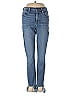 FRAME Denim Solid Blue Jeans Size 27 waist - photo 1