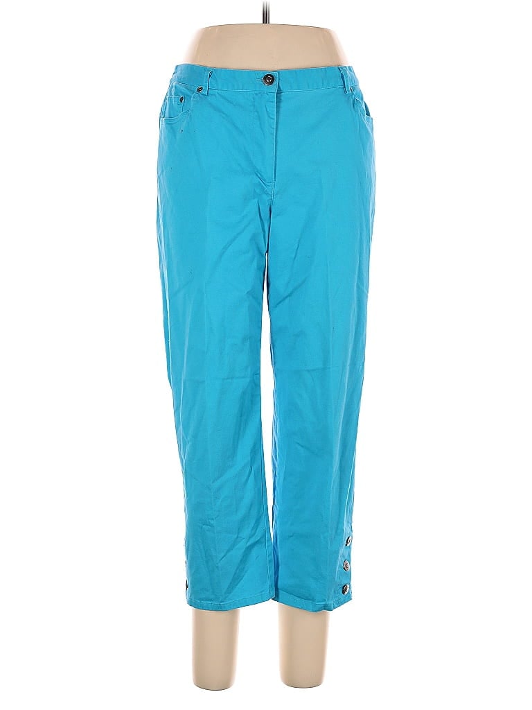 Pre-owned Ruby Rd. Casual Pants In Blue