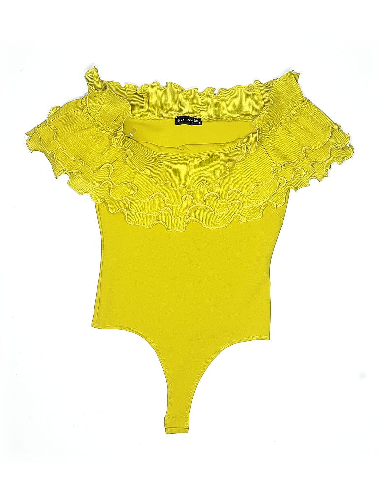 Valentine Yellow Bodysuit Size S - photo 1