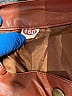Unbranded 100% Polyester Brown Faux Leather Jacket Size 160 cm / US 14 - photo 3