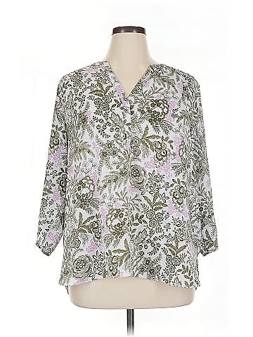 NYDJ 3/4 Sleeve Blouse (view 1)
