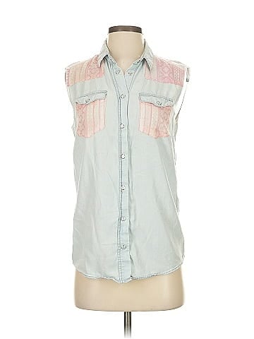 Etienne Marcel Sleeveless Button-Down Shirt (view 1)