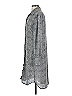 Veronica M. 100% Polyester Gray White Casual Dress Size M - photo 4