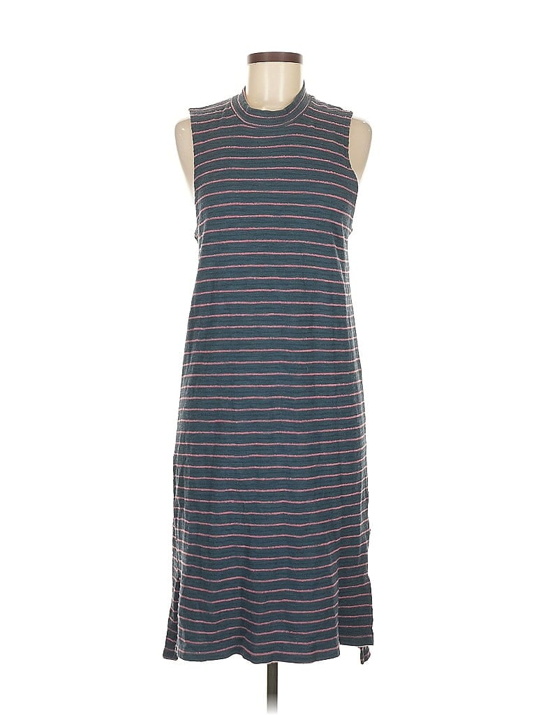 Pre-owned Sol Angeles Casual Dress In Blue