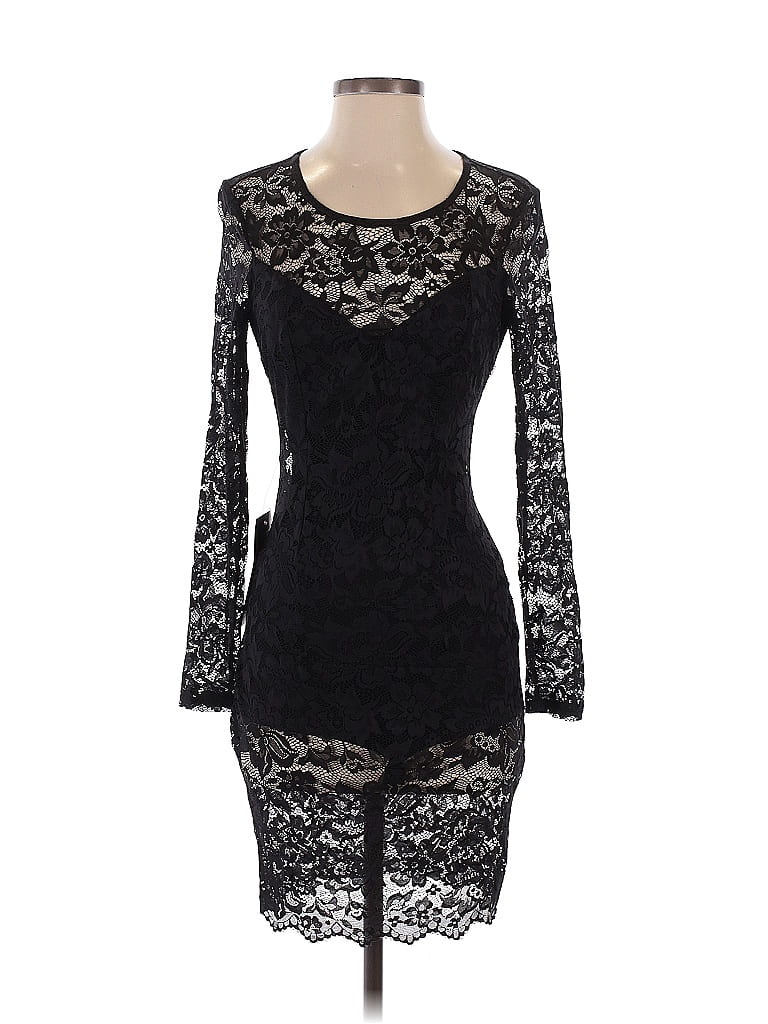 Bebe Black Cocktail Dress Size S - photo 1