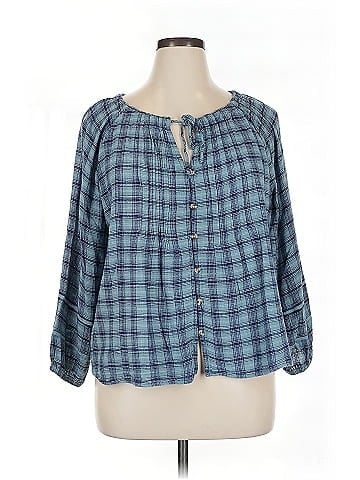 Lucky Brand 3/4 Sleeve Blouse (view 1)