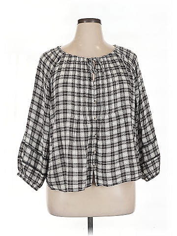Lucky Brand 3/4 Sleeve Blouse (view 1)