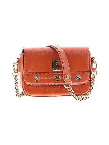 MCM Leather Satchel (view 1)