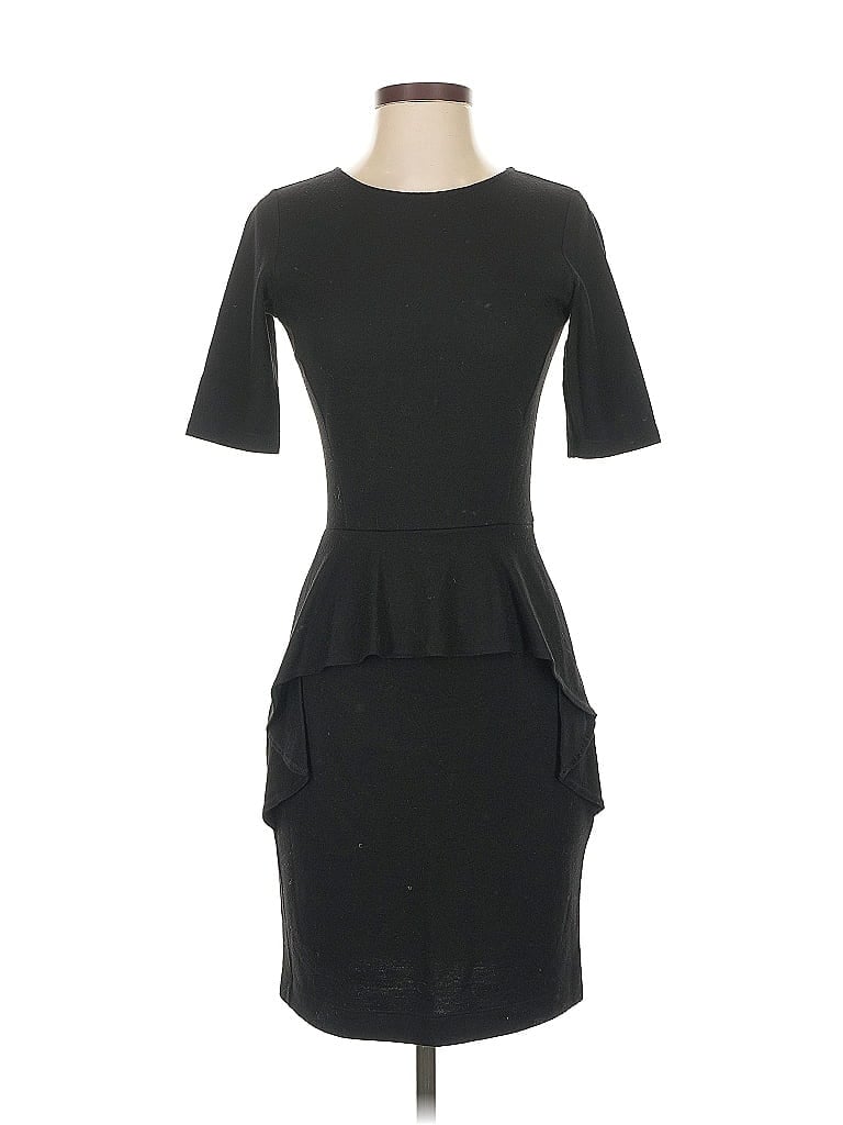 Pre-owned Theory Cocktail Dress In Black