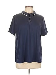 Susan Graver Short Sleeve Polo
