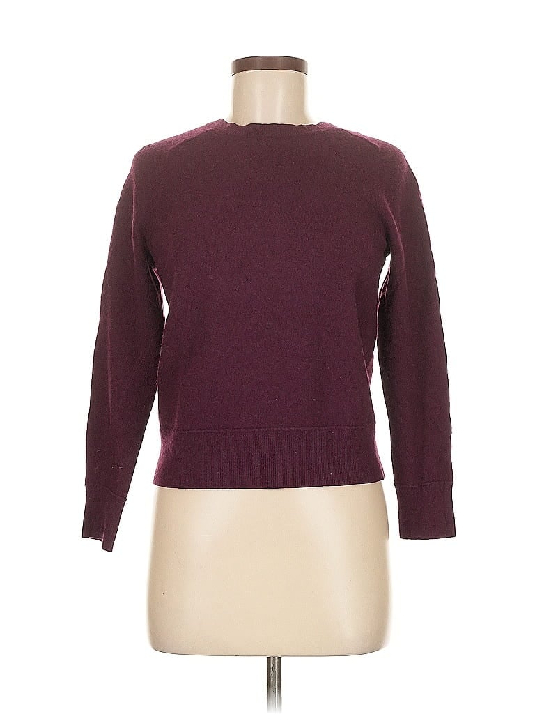 Pre-owned Banana Republic Wool Sweater In Burgundy