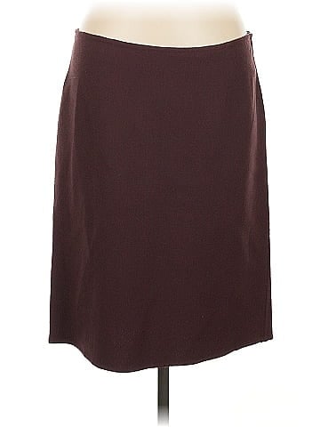 Linda Allard Ellen Tracy Wool Skirt (view 1)