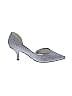Nina Metallic Silver Gray Heels Size 6 - photo 1