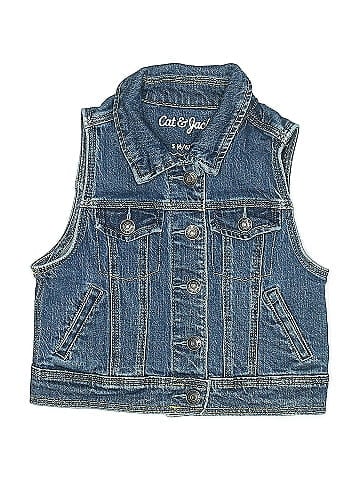 Cat & Jack Denim Vest (view 1)