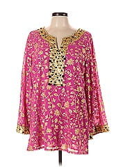 Dg^2 By Diane Gilman Long Sleeve Blouse
