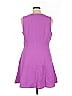 Do & Be 100% Polyester Solid Purple Cocktail Dress Size 1X - photo 2