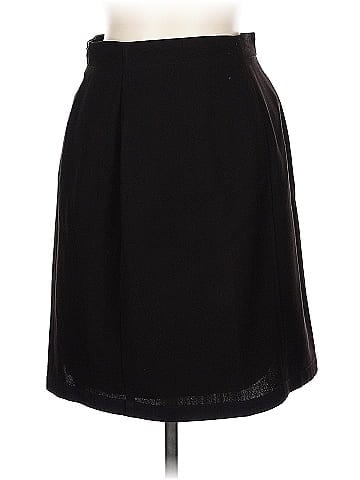 Dana B. & Karen Wool Skirt (view 2)