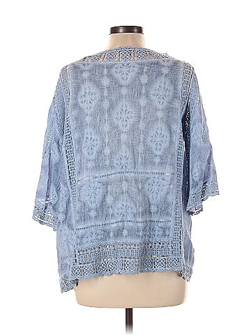 Democracy 3/4 Sleeve Blouse (view 2)