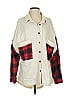 Pol Plaid Ivory Jacket Size S - photo 1
